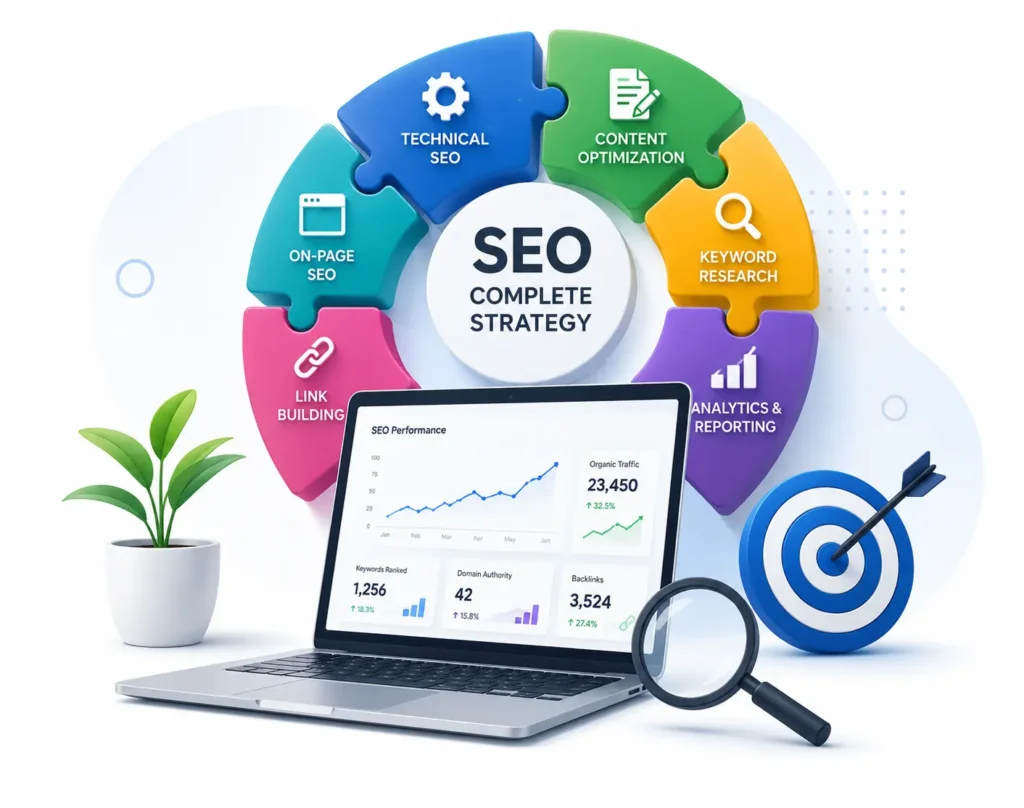 SEO Services 2 SEO complete strategy that how we can choose best service