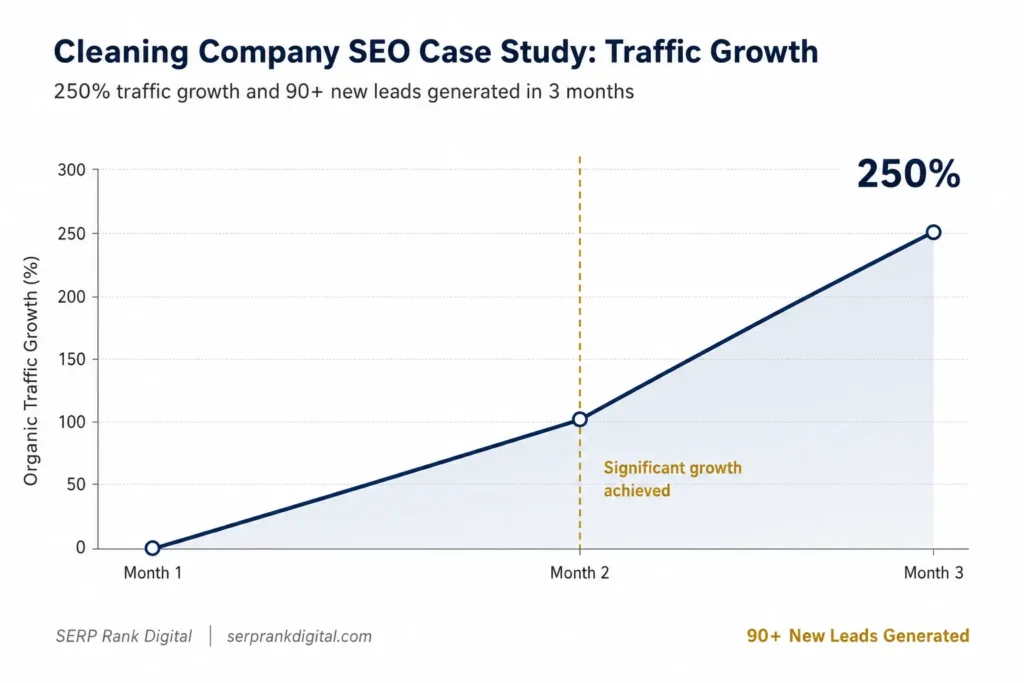 cleaning company graph image 1